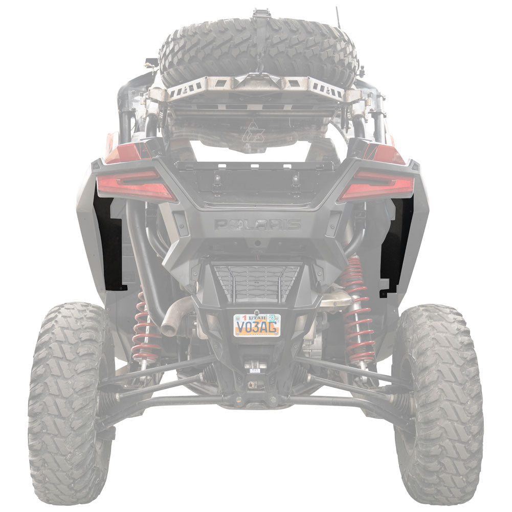 Tusk 2074740002 Rear Fender Block Offs  Black