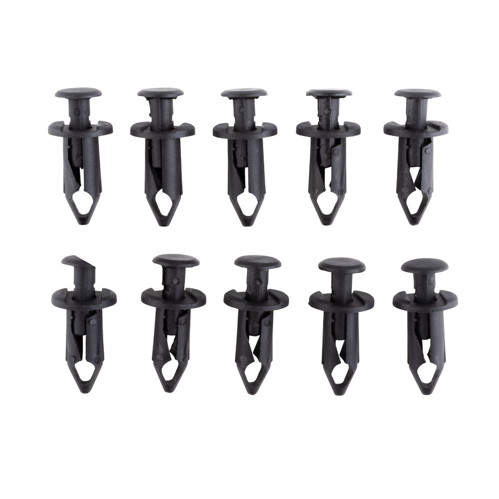 Tusk 2074740002 Rear Fender Block Offs  Black