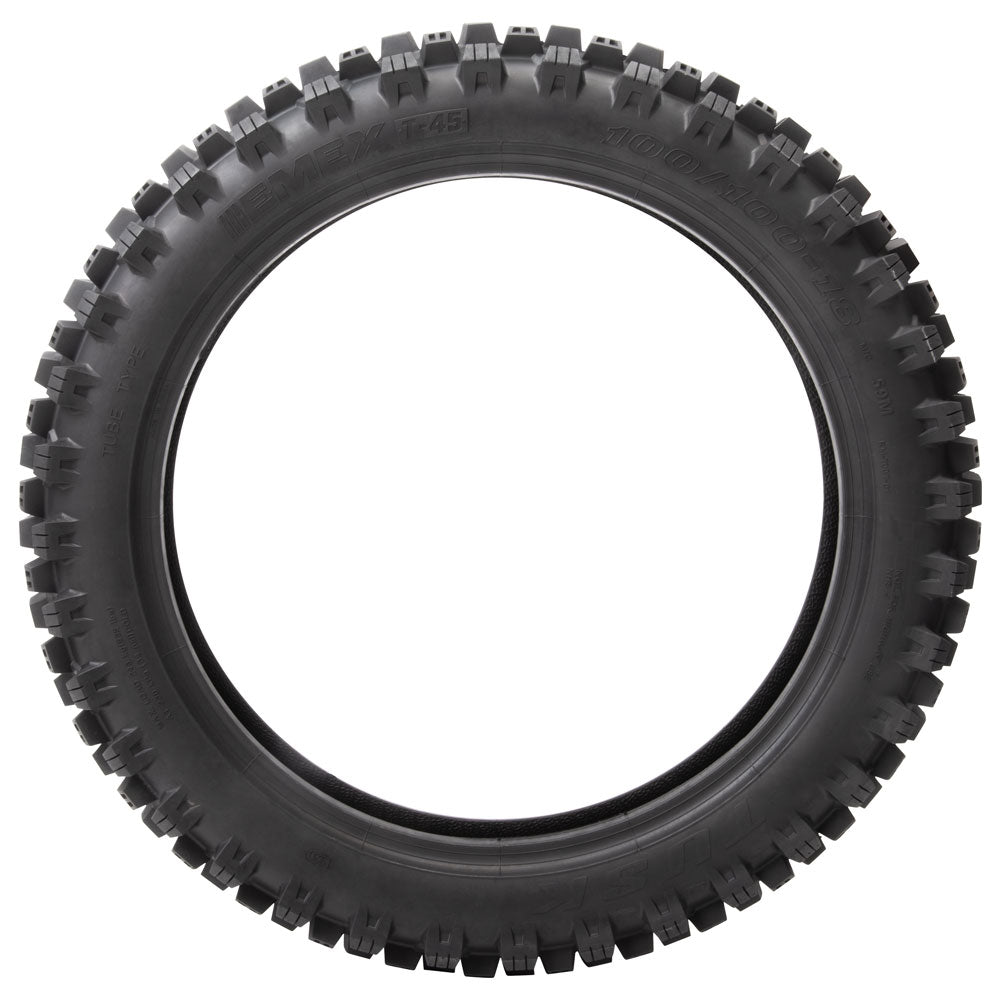 Tusk 2074950002 EMEX T-45 Int/Hard Terrain Tire Set 80/100x21 110/90x19
