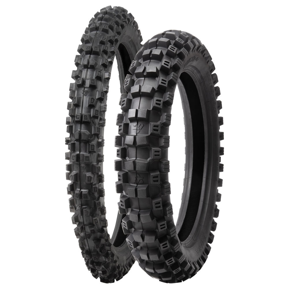 Tusk 2074950003 EMEX T-45 Int/Hard Terrain Tire Set 80/100x21 120/80x19