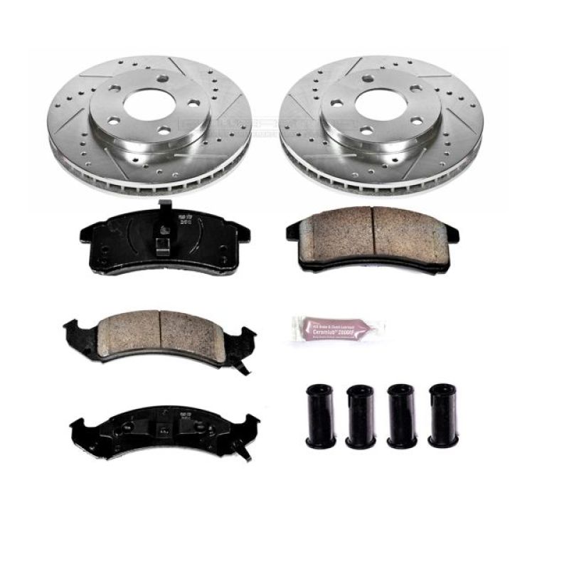 PowerStop K1532 fits Buick 92-93 LeSabre Front Z23 Evolution Sport Brake Kit