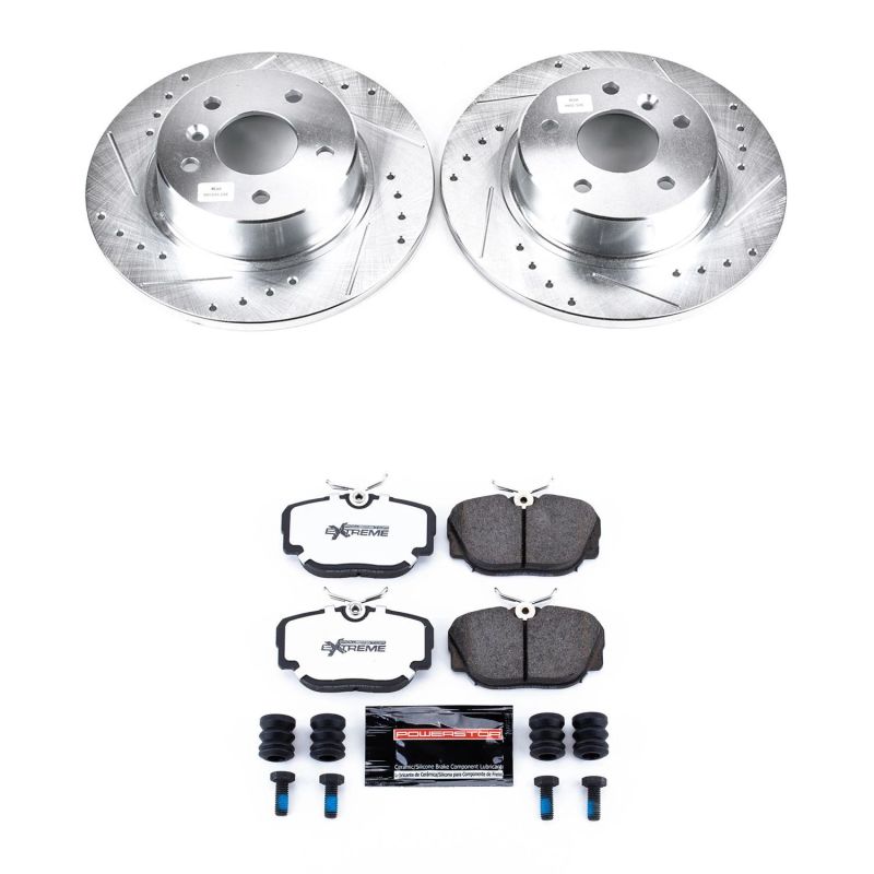 PowerStop KC6152 fits Rover Discovery Rear Z36 Truck & Tow Brake Kit w/Calipers