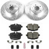 PowerStop K6037 fits BMW 11-16 550i Rear Z23 Evolution Sport Brake Kit