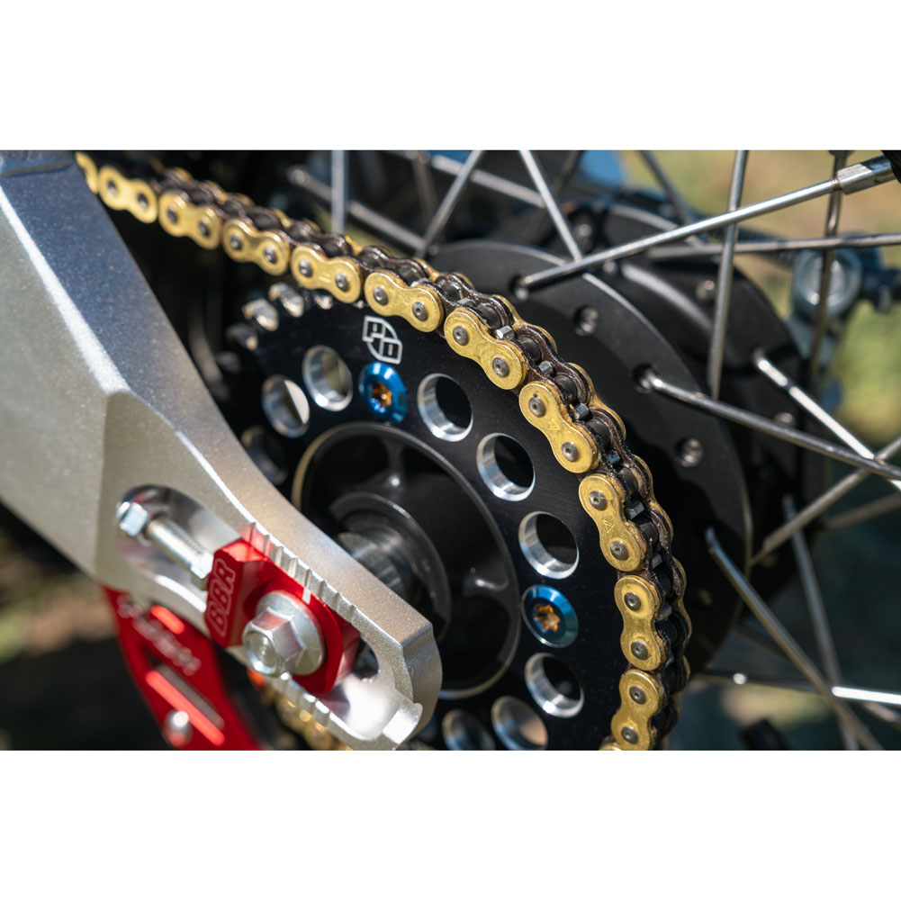 Tusk 2088710007 420 Gold Plated Race Chain 420x86