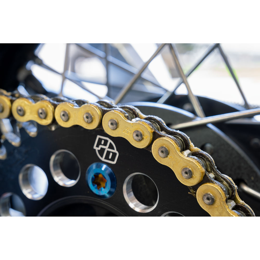 Tusk 2088710007 420 Gold Plated Race Chain 420x86