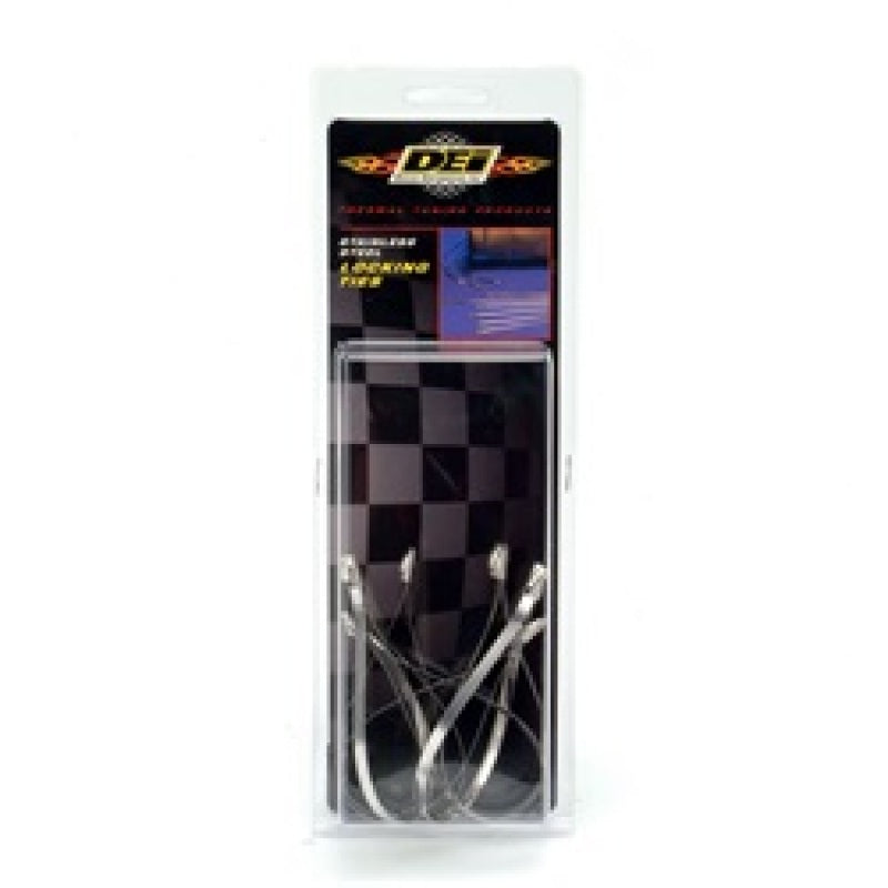DEI  10201 Stainless Steel Locking Tie 8in - 8 per pack