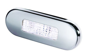 Hella LA959680811 Step Lamp 1X2 WHITE MD12/24 SS RIM 2XT