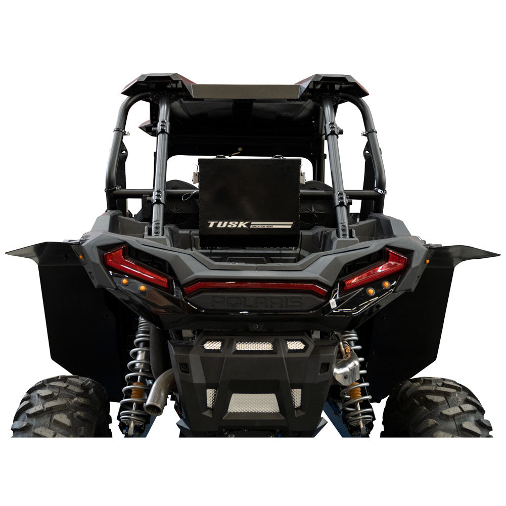 Tusk 2091470002 UTV Quick Release Cargo System- Bed Mounted Medium Box Black