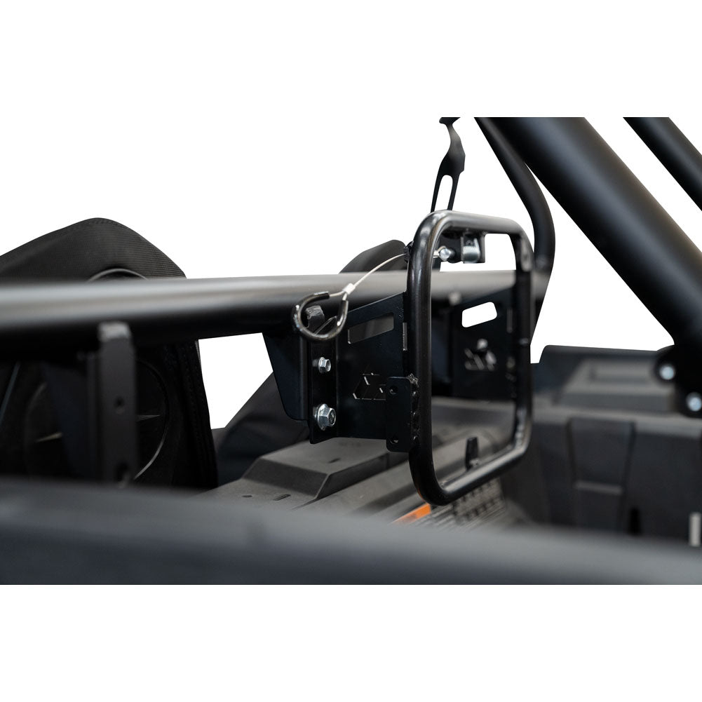 Tusk 2091470002 UTV Quick Release Cargo System- Bed Mounted Medium Box Black