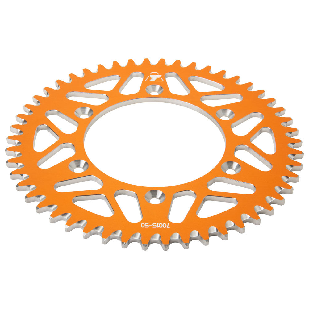 Tusk 2091670015 Rear Aluminum Sprocket 50 Tooth Orange