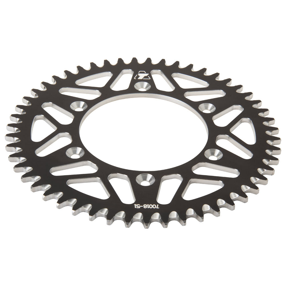 Tusk 2091670018 Rear Aluminum Sprocket 51 Tooth Black