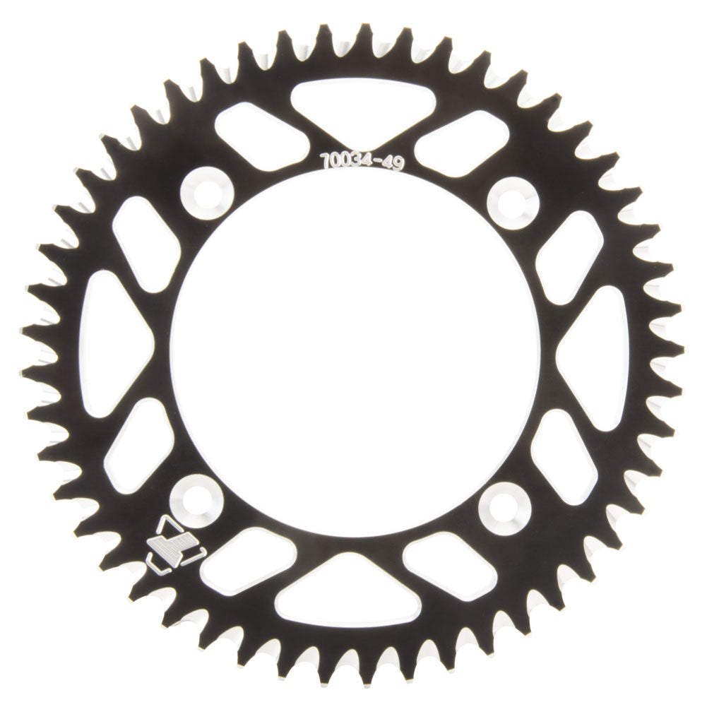 Tusk 2091670034 Rear Aluminum Sprocket 49 Tooth Black