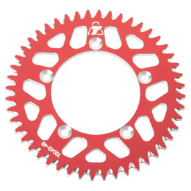 Tusk 2091670043 Rear Aluminum Sprocket 48 Tooth Red