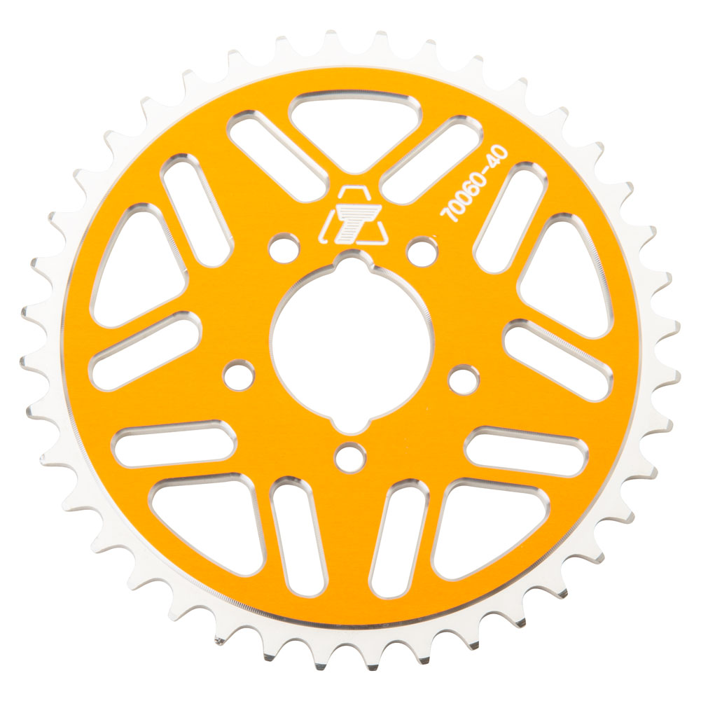 Tusk 2091670060 Rear Aluminum Sprocket 40 Tooth Orange