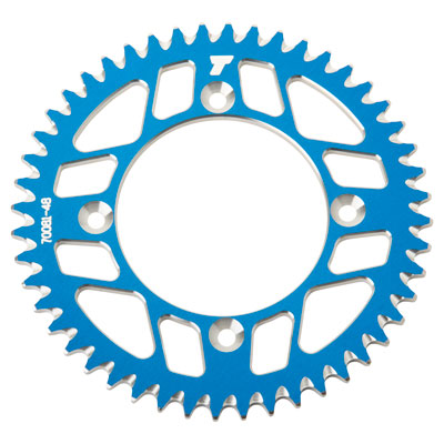 Tusk 2091670081 Rear Aluminum Sprocket 48 Tooth Blue