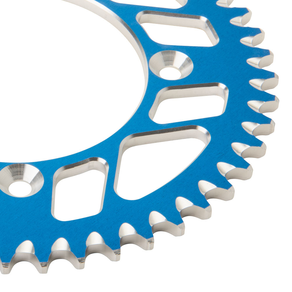 Tusk 2091670081 Rear Aluminum Sprocket 48 Tooth Blue