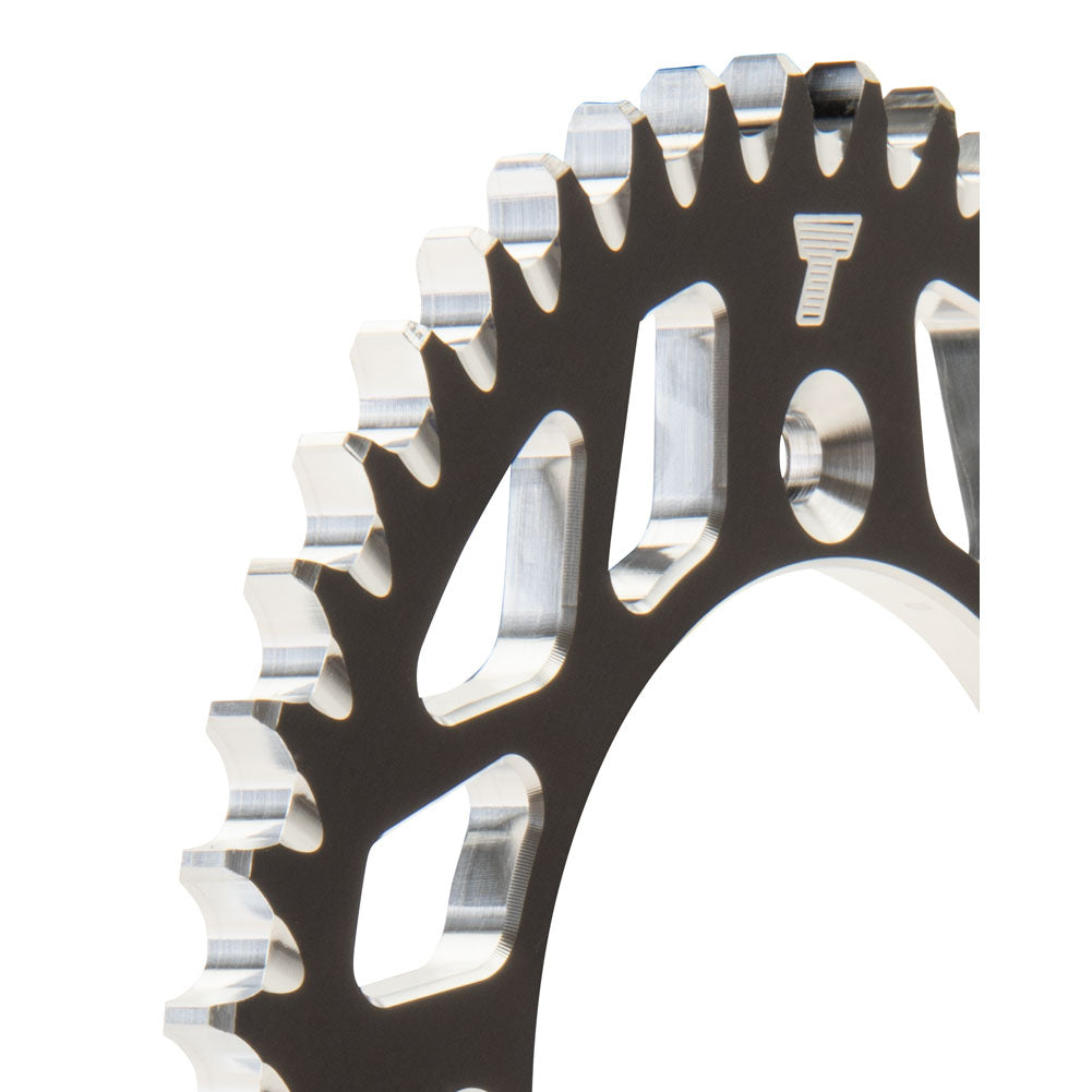 Tusk 2091670082 Rear Aluminum Sprocket 46 Tooth Black