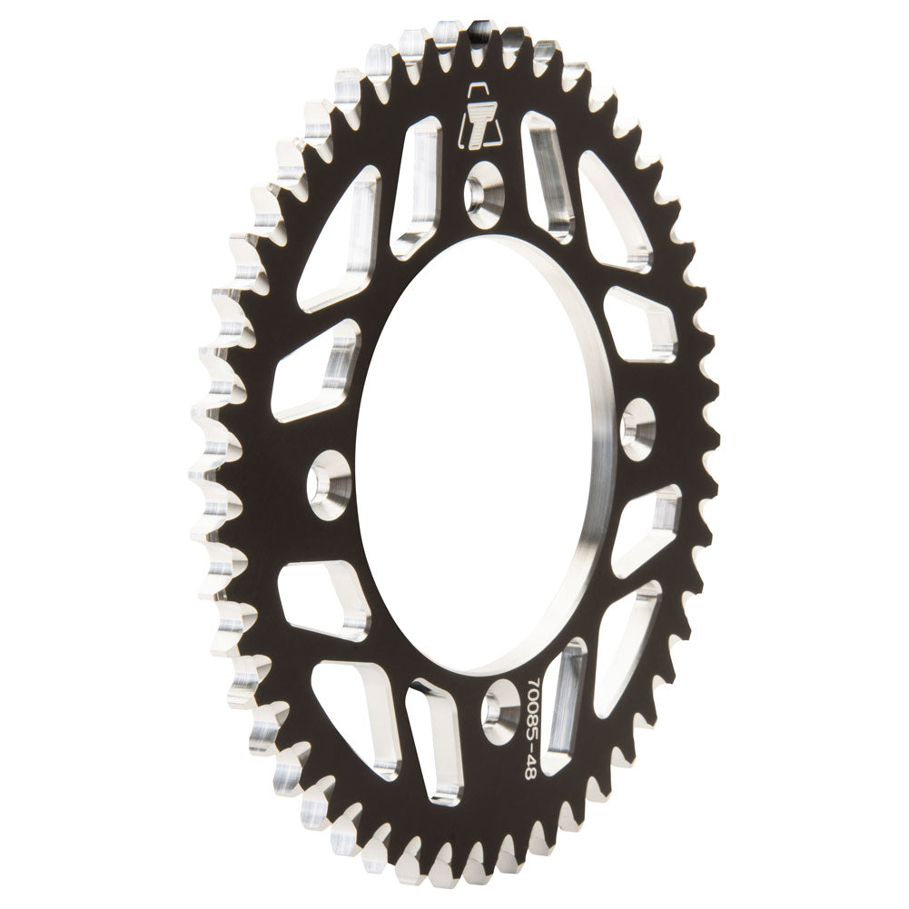 Tusk 2091670085 Rear Aluminum Sprocket 48 Tooth Black