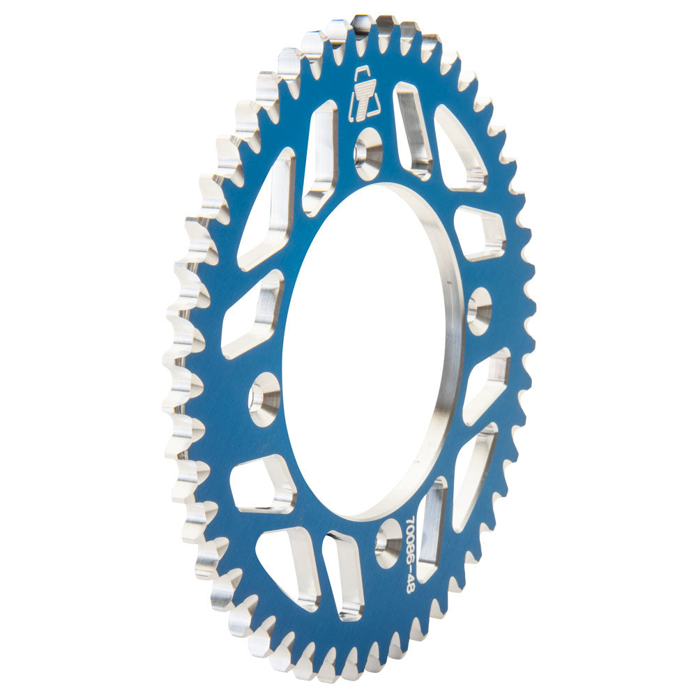 Tusk 2091670086 Rear Aluminum Sprocket 48 Tooth Blue