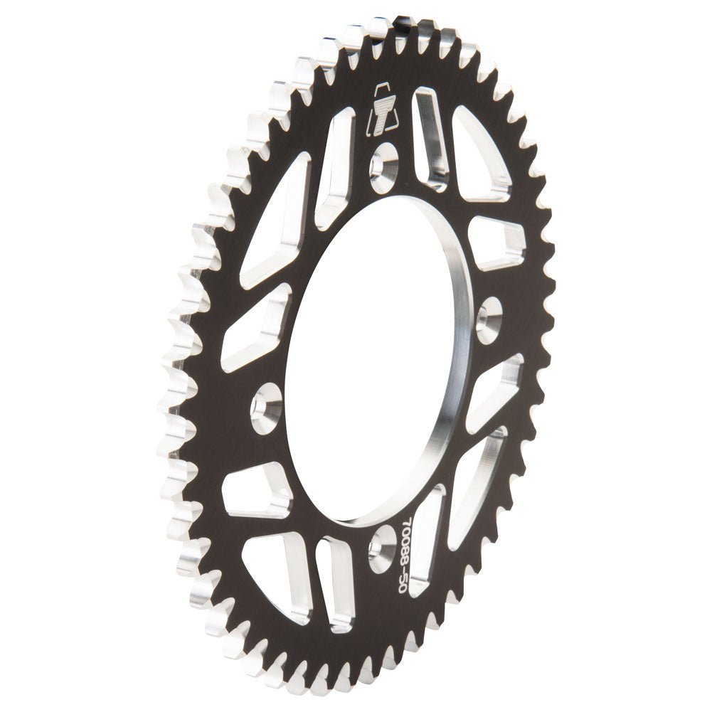 Tusk 2091670088 Rear Aluminum Sprocket 50 Tooth Black
