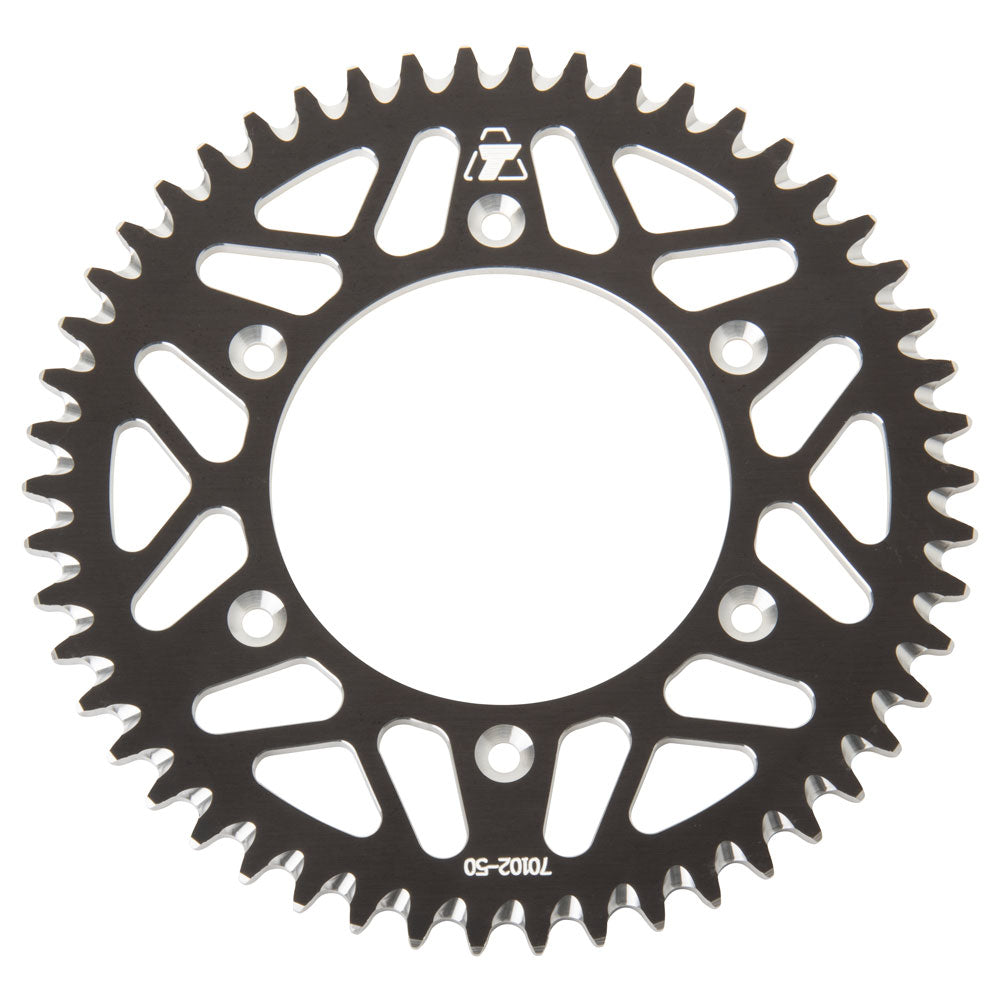 Tusk 2091670102 Rear Aluminum Sprocket 50 Tooth Black