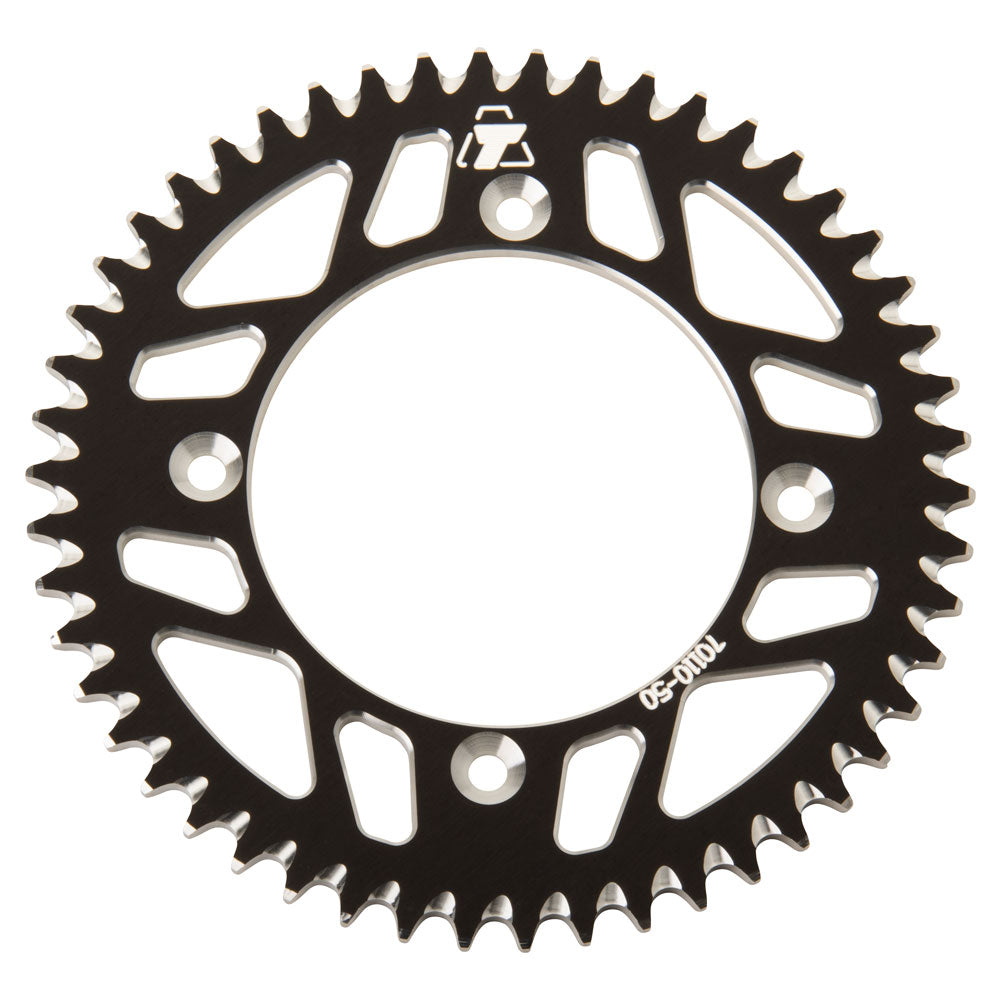 Tusk 2091670110 Rear Aluminum Sprocket 50 Tooth Black