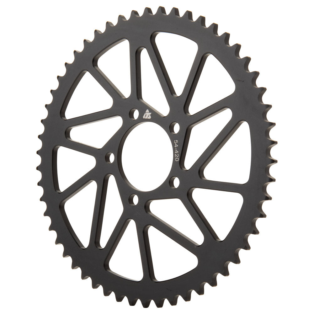 Tusk 2091670158 Rear Aluminum Sprocket 54 Tooth Black
