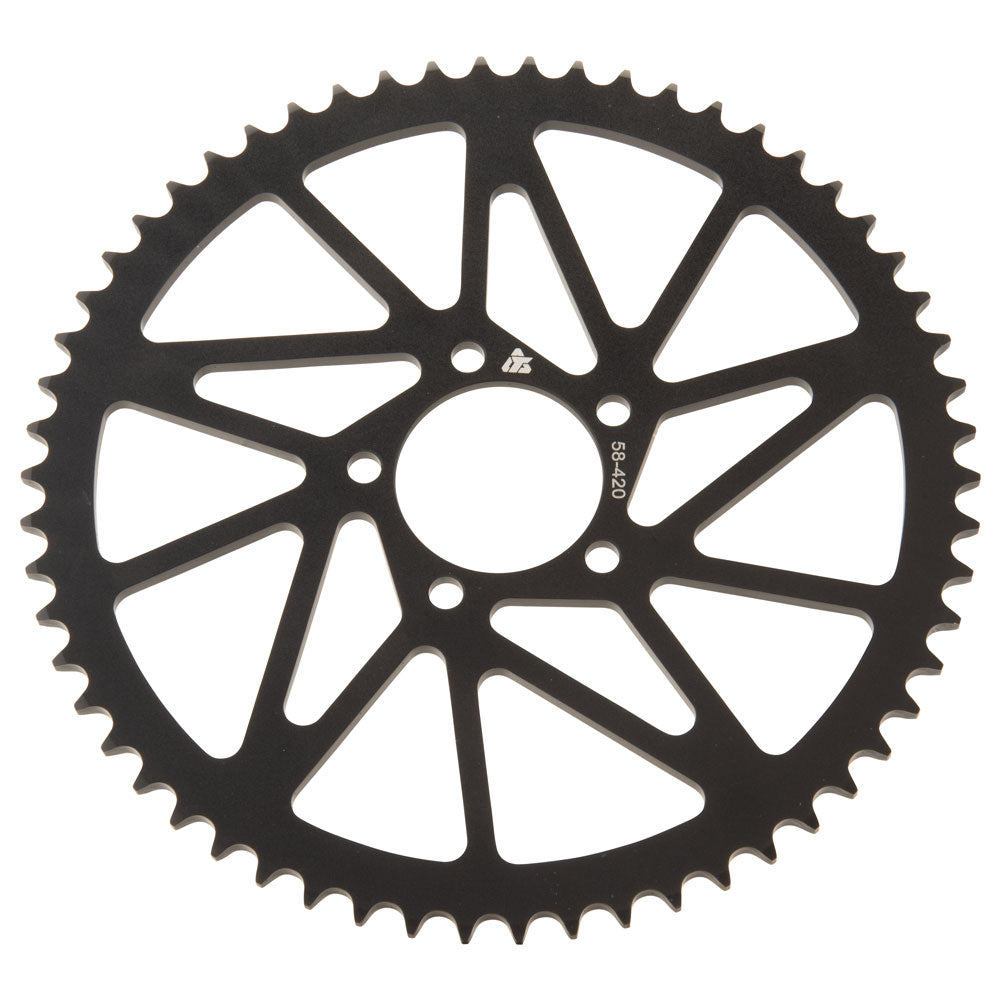 Tusk 2091670159 Rear Aluminum Sprocket 58 Tooth Black
