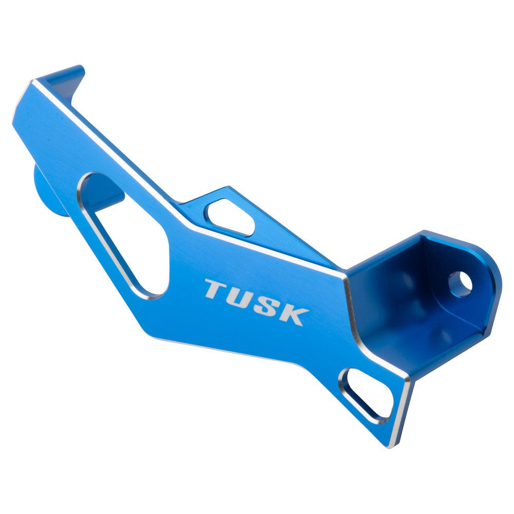 Tusk 2093870001 Rear Brake Caliper Support Disc Guard Caliper Guard Blue