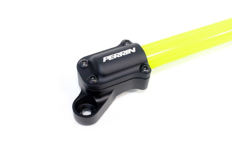 Perrin PSP-SUS-066NY 2013+ BRZ/FR-S/86/GR86 Strut Brace - Neon Yellow Wrinkle