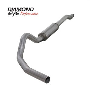 Diamond Eye Performance K4338A Diamond Eye KIT 4in Catback Single AL: 03-07 fits FORD 6.0L F250/F350