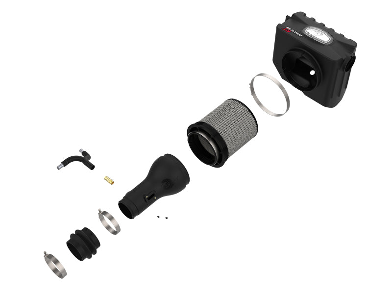 AFE 50-70034D um HD Cold Air Intake System w/ Pro DRY S Filter fits Nissan Tita