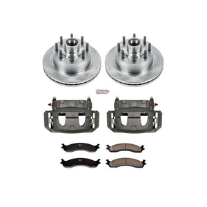 Power Stop KCOE5088 03 fits Ford E-350 Super Duty Front Autospecialty Kit w/Cals