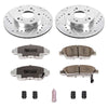 PowerStop K2389-26 06-11 fits Honda Civic Front Z26 Street Warrior Brake Kit