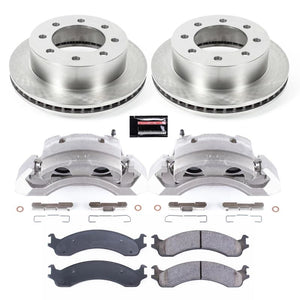 Power Stop KCOE2156 00-02 fits Dodge Ram 3500 Front Autospecialty Kit w/Cals