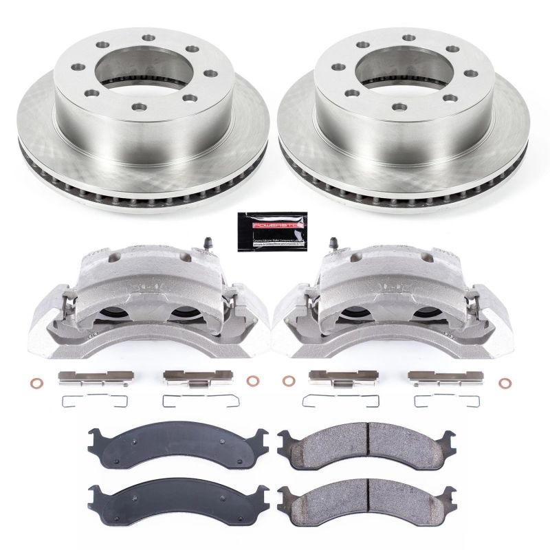 Power Stop KCOE2156 00-02 fits Dodge Ram 3500 Front Autospecialty Kit w/Cals