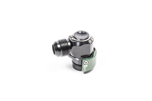 Radium Engineering 20-0748 Radium V2 Quick Connect 19mm Male to 10AN Male 90 Deg