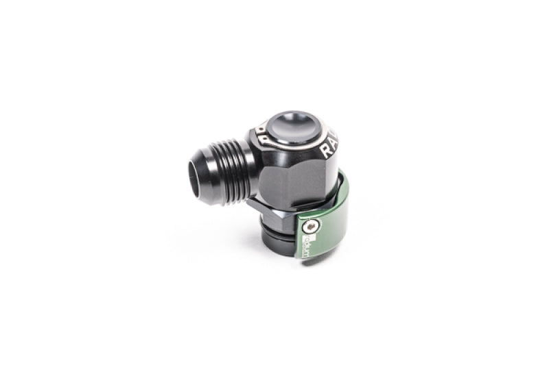 Radium Engineering 20-0748 Radium V2 Quick Connect 19mm Male to 10AN Male 90 Deg