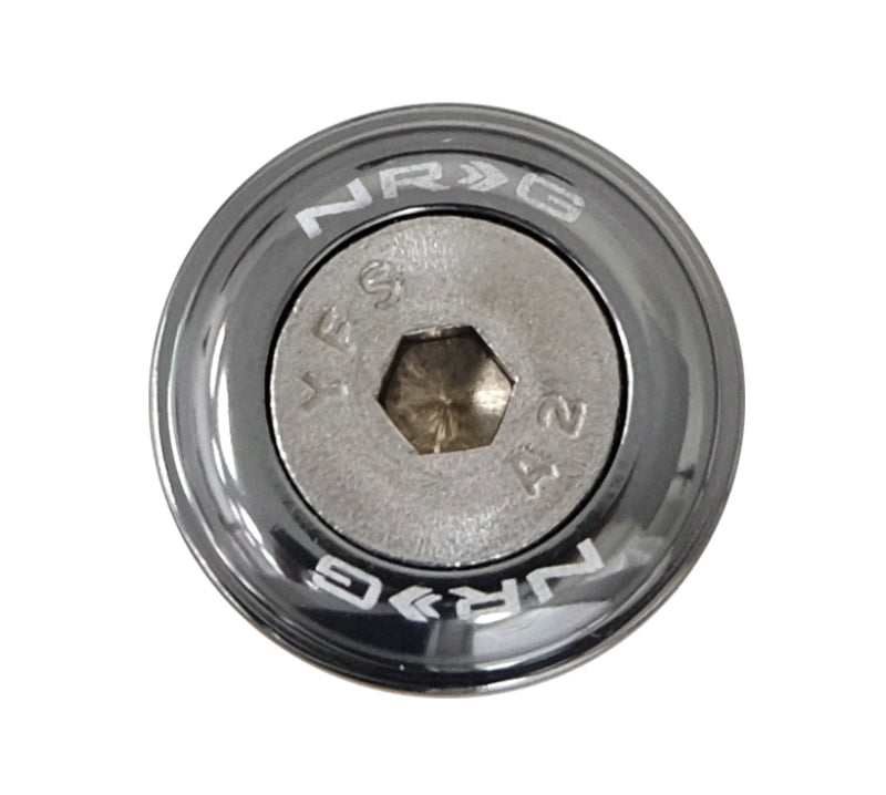 NRG FW-100GM Fender Washer Kit w/Rivets For Plastic (Gunmetal) - Set of 10