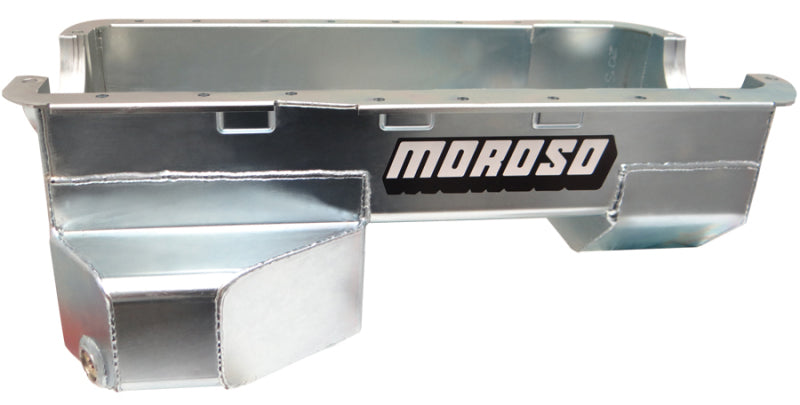 Moroso 20533 fits Ford 89-30 22 (w/Rear Sump) Road Race Baffled Wet Sump 7qt 7.5