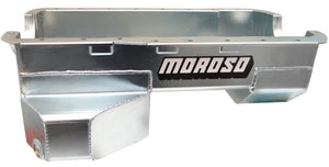 Moroso 20533 fits Ford 289-302 (w/Rear Sump) Road Race Baffled Wet Sump 7qt 7.5i