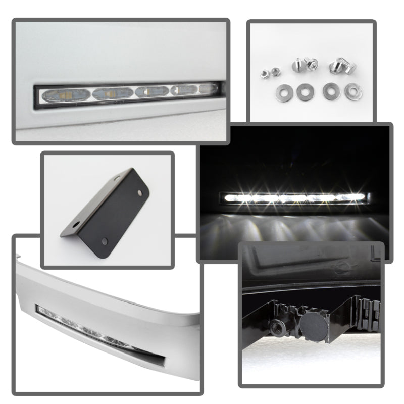 Spyder 5077738 fits Toyota 07-13 Tundra Daytime LED Running Lights wo/switch Si