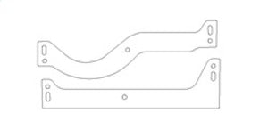 Cometic C5625-125 Cometic fits Chrysler LA V8 .125in Fiber Intake Rail Gasket Ki