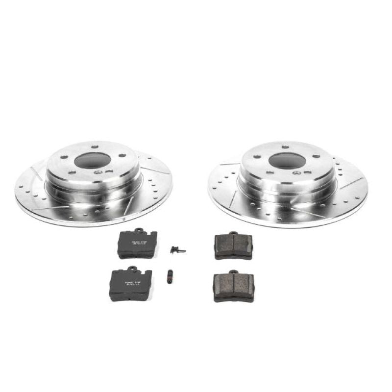 PowerStop fits Mercedes-Benz 00-02 CLK320 Rear Z23 Evolution Sport Brake Kit