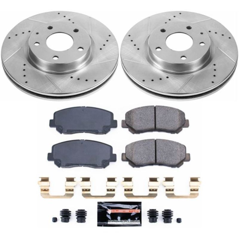 PowerStop K6967 fits Mazda 13-15 CX-5 Front Z23 Evolution Sport Brake Kit