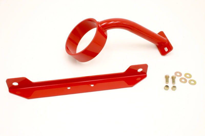 BMR DSL010R S197 Mustang Front Driveshaft Safety Loop - Red