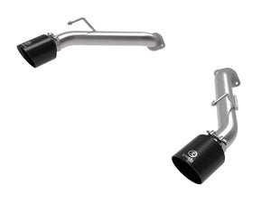AFE 49-36137-B issan Z 23-23 V6-3.0L Takeda 2-1/2in 304 SS Axle-Back Exhaust Sy