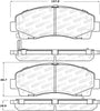 Stoptech 308.1584 Street Brake Pads - Front
