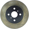 StopTech Power Slot 6/86-12/89 Toyota MR2 / 8/89-91 Corolla GTS Front Left SportStop Slotted Roto