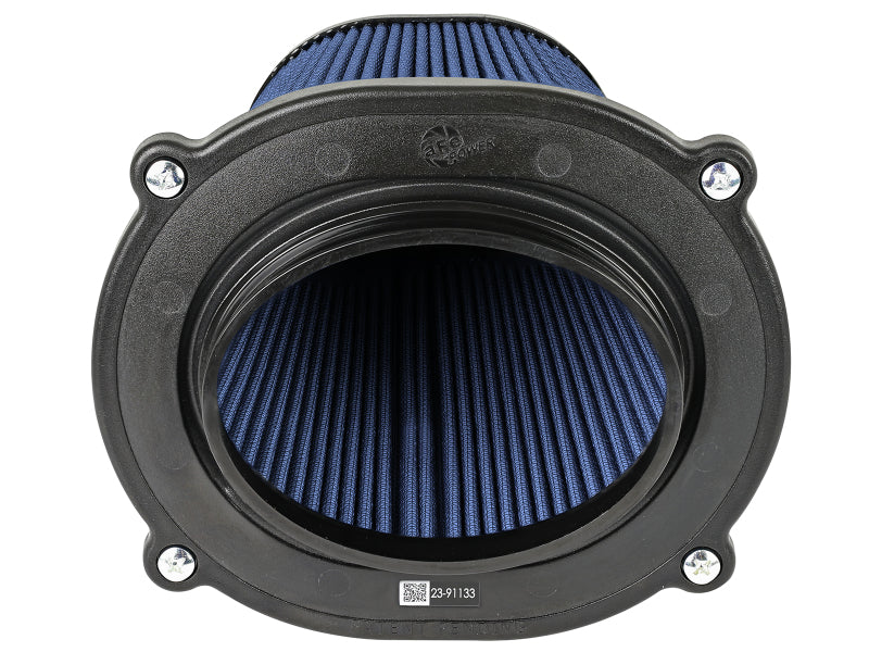 AFE 23-91133 m Pro-5 R Air Filter Inverted Top - 5.5inx4.25in Flange x 9in Heig